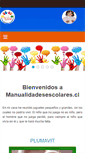 Mobile Screenshot of manualidadesescolares.cl